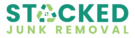Stacked Junk Removal Logo